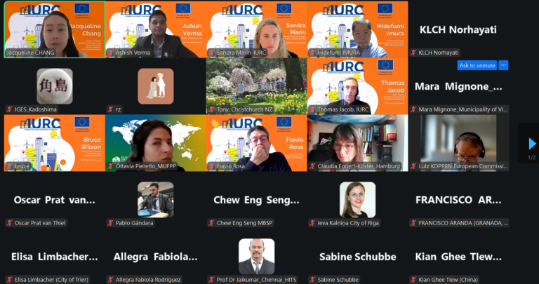 IURC Asia & Australasia Cities Exchange Circular Economy Solutions in Second Deep Dive Session