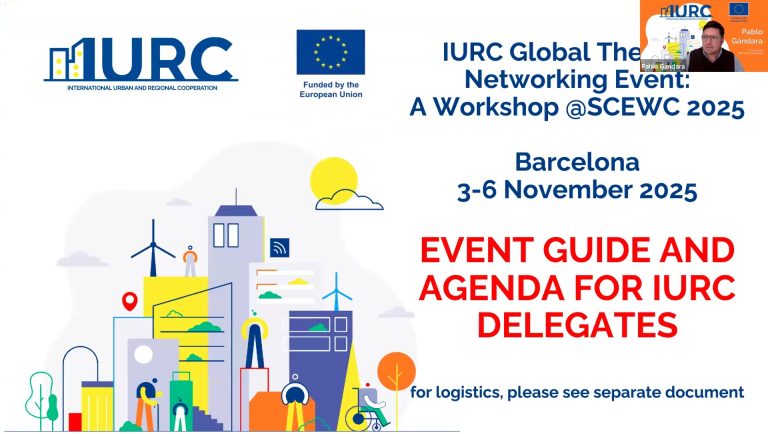 IURC AA – Regions – 6 – Work Programme for Clusters