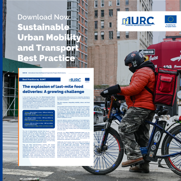 The explosion of last-mile food deliveries: A growing challenge for urban mobility