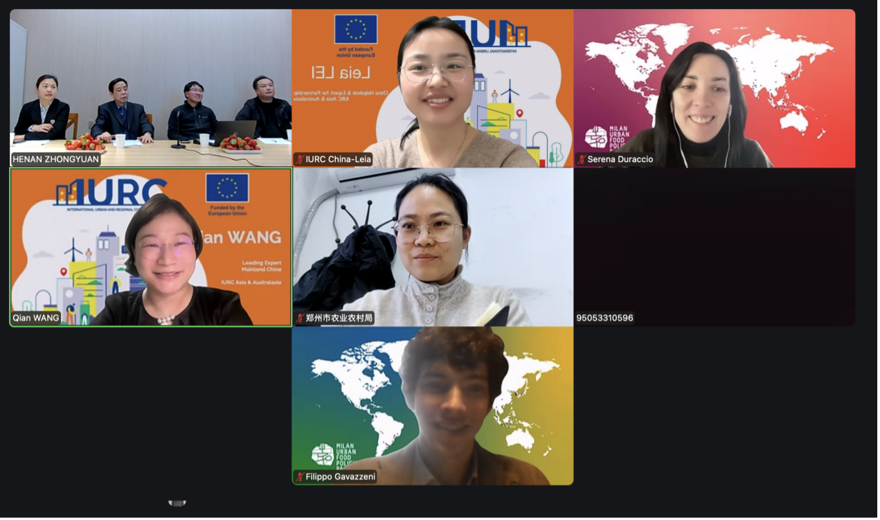 Milan and Zhengzhou Explore Partnership on Sustainable Urban Food Systems