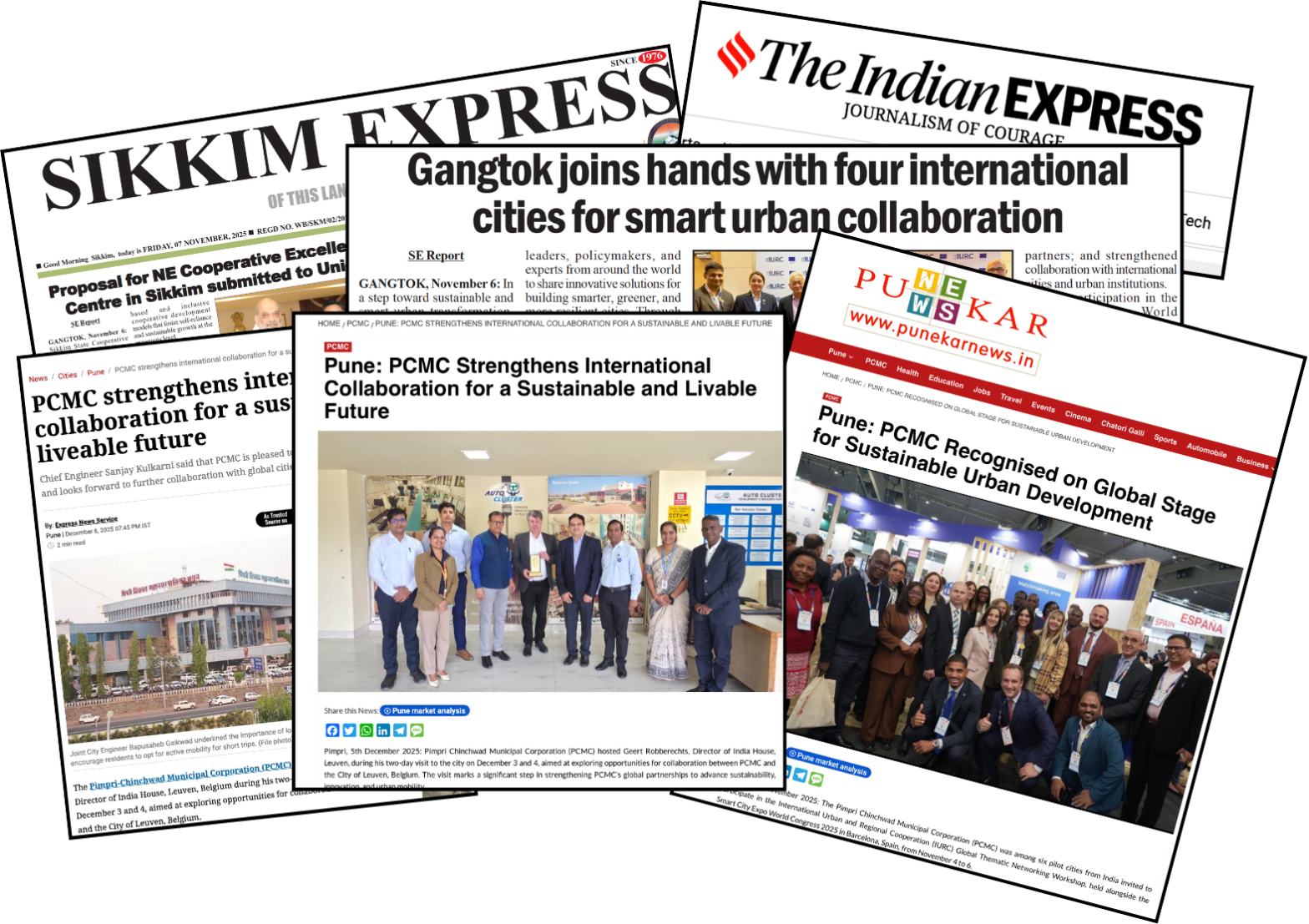 Indian Cities Progress Global Cooperation under IURC: PCMC and Gangtok Forge International Partnerships